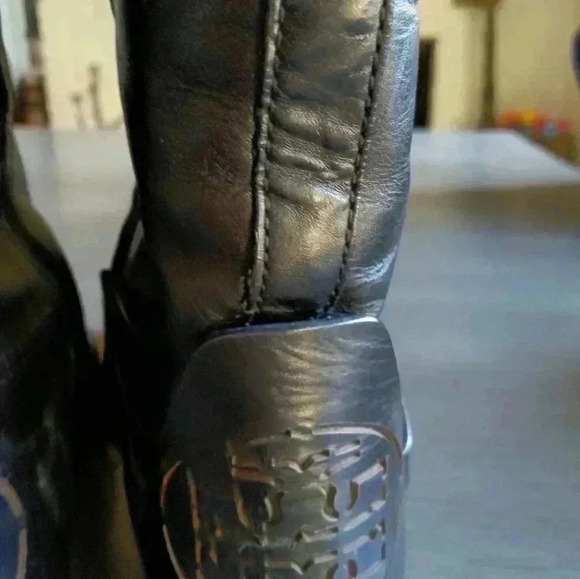 Tory Burch Derby Riding Boots - Picture 5 of 8